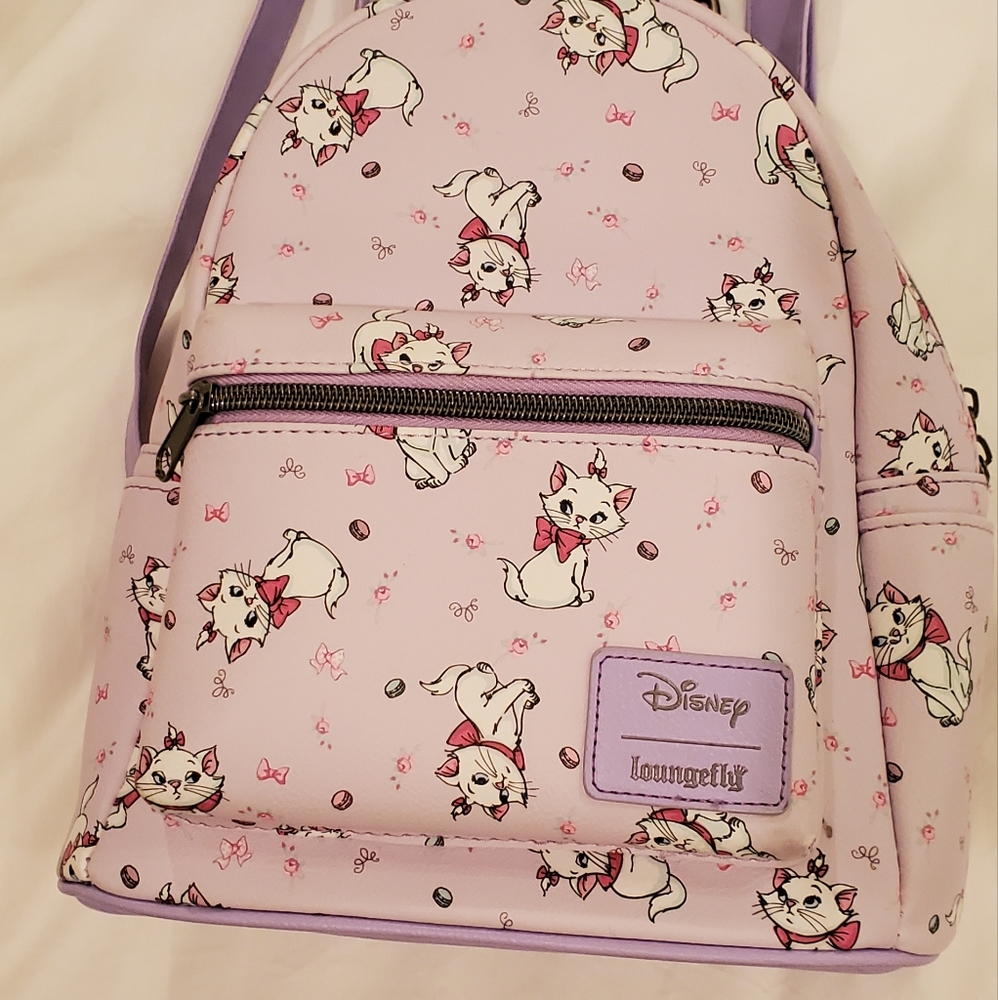 Disney Loungefly Marie Aristocats Mini Backpack